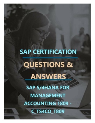 SAP S-4HANA FOR MANAGEMENT ACCOUNTING 1809 (C_TS4CO_1809) FREE QUESTIONS AND ANSWERS PDF