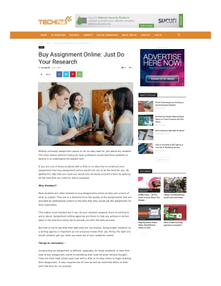 Buy Assignment Online Just Do Your Research