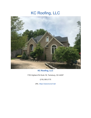 KC Roofing, LLC