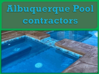 Albuquerque Pool contractors