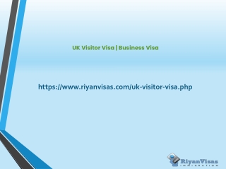 UK Investor Visa | Riyanvisas