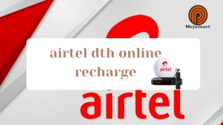 airtel dth online recharge