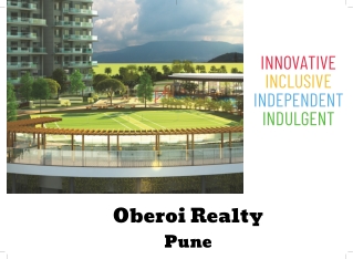 Oberoi Realty Pune Brochure
