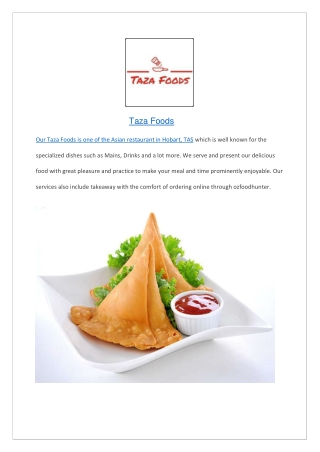 Taza Foods