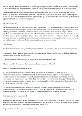 Lista de verificación funeraria para cubrir todas las bases