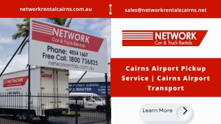 Cairns Airport Pickup Service |  Cairns Airport Transport