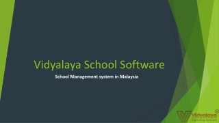 School Management system in Malaysia