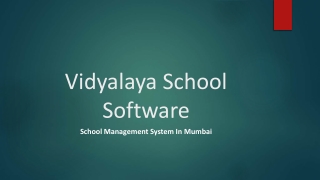 School Management System In Mumbai