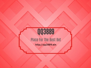 Situs Judi Online QQ3889