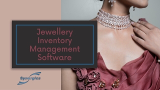 Jewellery Inventory Management Software