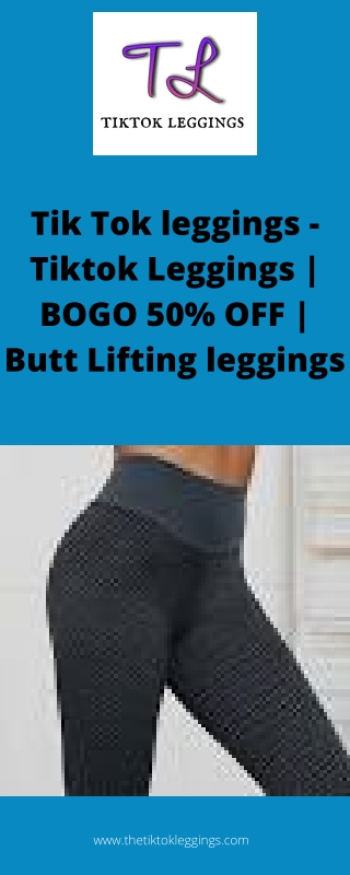 Tik tok leggings - Tiktok Leggings  BOGO 50% OFF  Butt Lifting leggings
