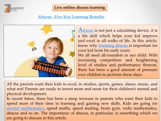 Abacus classes