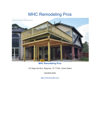 MHC Remodeling Pros