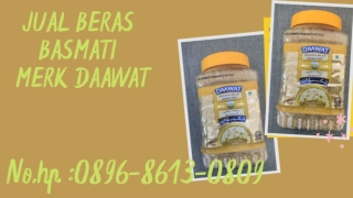 MENYEHATKAN, WA : 0896-8613-0890, Tempat Beli Beras Basmati Merk Daawat Di Jogja