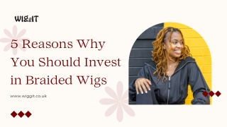 Why You Should Invest in Braided Wigs?