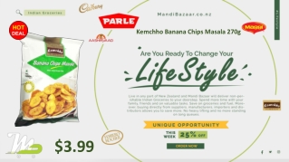 Kemchho Banana Chips Masala 270g - Indian Groceries in New Zealand