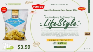Kemchho Banana Chips Pepper 270g - Indian Groceries in New Zealand