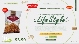 Kemchho Traditional Chakli 270g - Indian Groceries in New Zealand