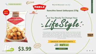Kemchho Sweet Sakkarpara 270g - Indian Groceries in New Zealand