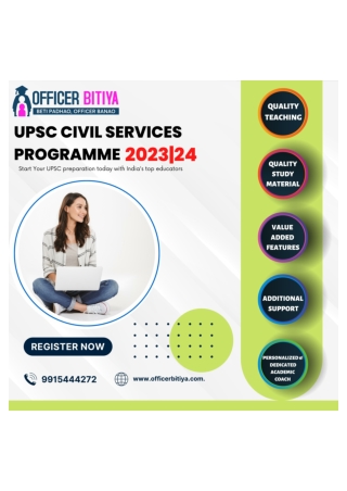 Best IAS Coaching In Chandigarh Officer Bitiya