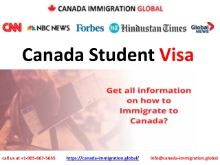 Canada Student Visa | Updated Information by CIG