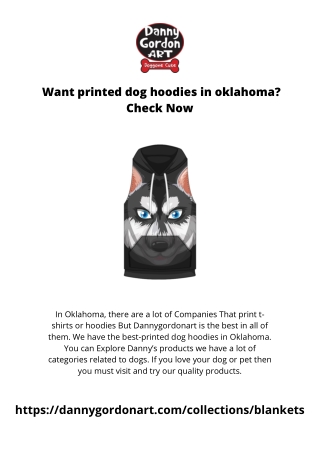 Want printed dog hoodies in oklahoma Check Now