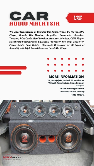 Car Audio Malaysia
