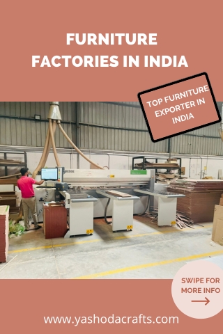 26 Furniture Factories In India
