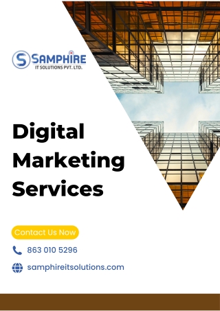 Best Digital Marketing Services | Website Designing Company | ERP Application