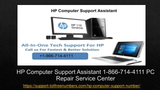 HP Computer Support Assistant 1-866-714-4111 PC Repair Service Center