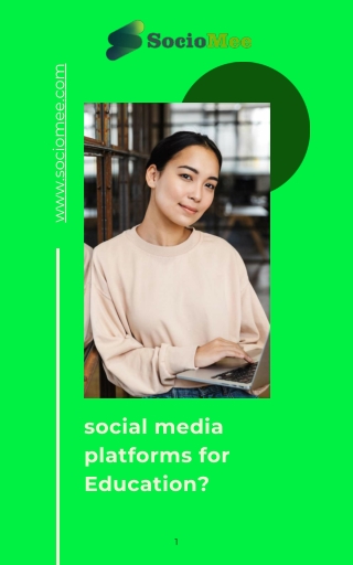 Social media platforms in education