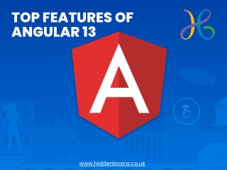Top Features of Angular 13