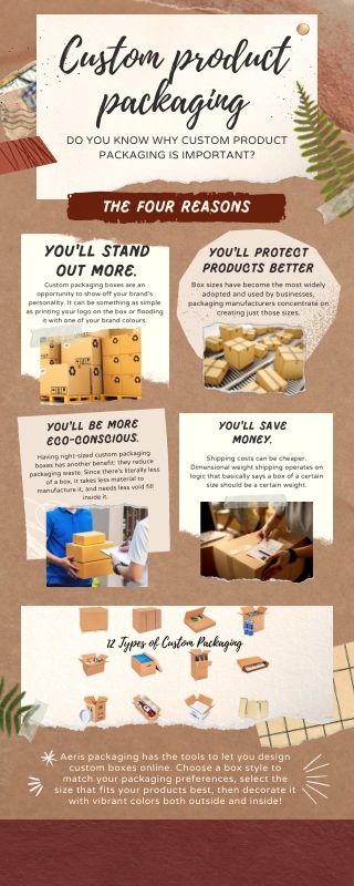 Custom product packaging