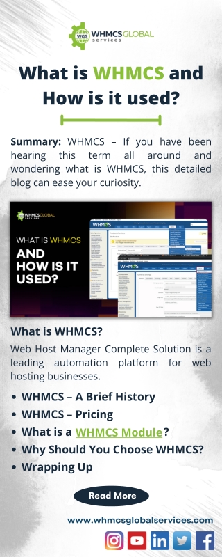 What is WHMCS and How is it used?