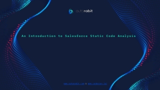 An Introduction to Salesforce Static Code Analysis