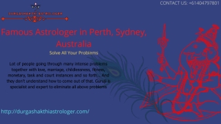 indian astrologer in melbourne Australia