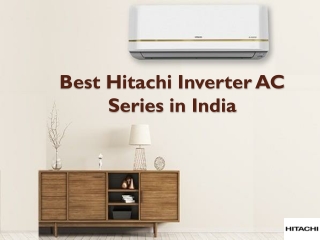 Best Hitachi Inverter AC Series in India