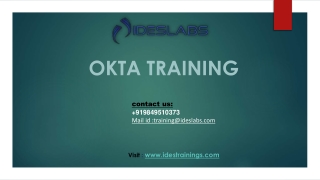 Okta Training