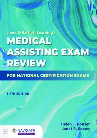 READING Jones  Bartlett Learning’s Medical Assisting Exam Review for National