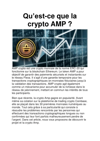 Crypto AMP : qu'est ce que c'est ?