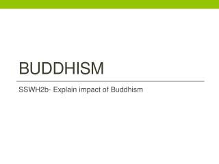 Buddhism