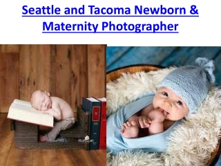 Seattle and Tacoma Newborn & Maternity Photographer