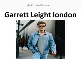 Garrett Leight London