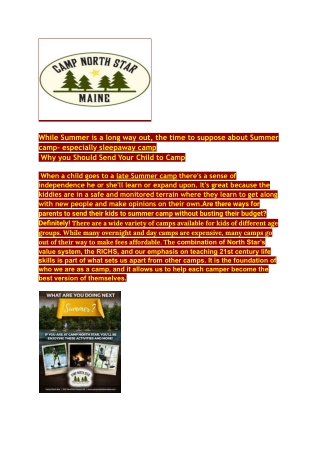 affordable  sleepaway camp