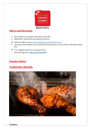 Quick curry pdf