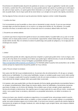 Trucos y consejos de Cerrajeros Benidorm para incrementar la seguridad de de su