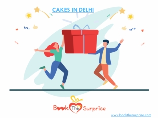 Online Cake Delivery in Delhi, Cakes Online Delhi - Bookthesurprise