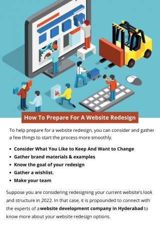 How To Prepare For A Website Redesign