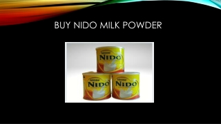 Buy Nido Milk Powder