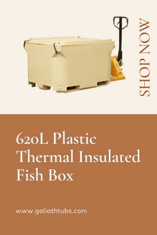 620L Plastic Thermal Insulated Fish Box